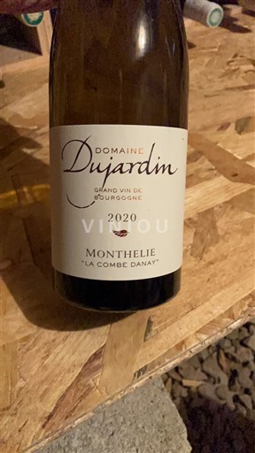 Вина Rouge sec La Combe Danay Domaine Dujardin 2020 Francuska Burgundija Монтеље AOC Grand Cru