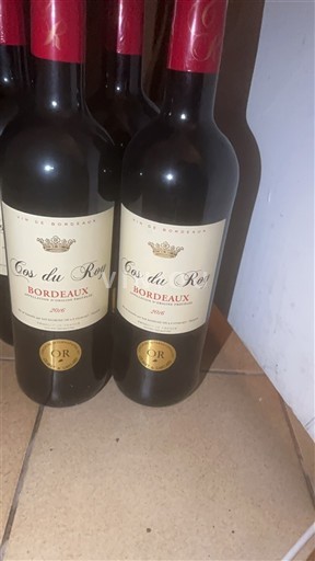 Bordeaux Cos Du Roy 2016