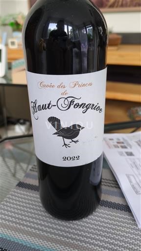 Lounais-Ranska Pécharmant Hautfongrive des princes 2022