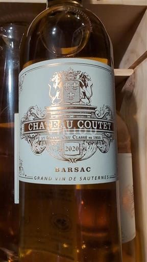 Bordéus Barsac Château Coutet 2020