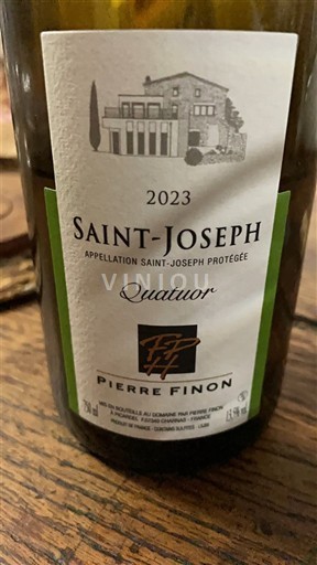 Valea Ronului Saint-Joseph Pierre Finon Quatuor 2023