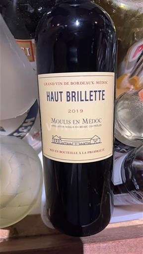 Burdeos Moulis-en-Médoc Haut Brillette 2019
