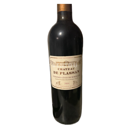 Bordeaux Premières-Côtes-de-Bordeaux Château Plassan 2004