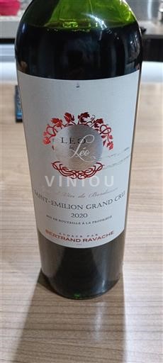 Verërat Rouge sec Léo By Léo 2020 Francë Bordoja Saint-Émilion Grand Cru AOC