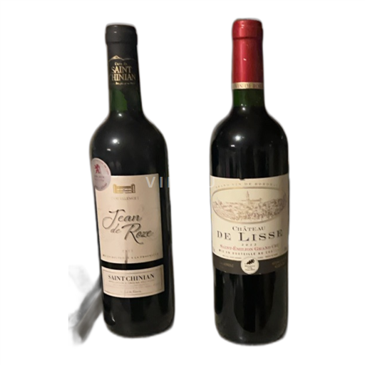 Vin Rouge sec Château Lisse 2022 France Bordeaux Saint-Émilion Grand Cru AOC Grand Cru