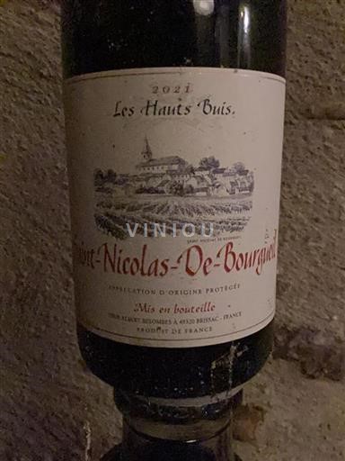 Loire-dalen Saint-Nicolas-De-Bourgueil Albert Besombes Les Hauts Buis 2021