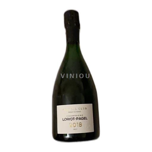 Vin Effervescent Blanc brut Special Club Loriot-Pagel 2018 France Champagne AOC