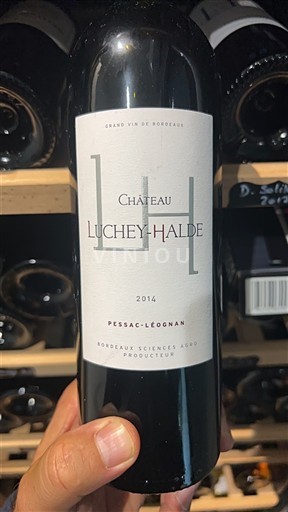 Bordeaux Pessac-Léognan Grand Cru Château Lucheyhalde 2014