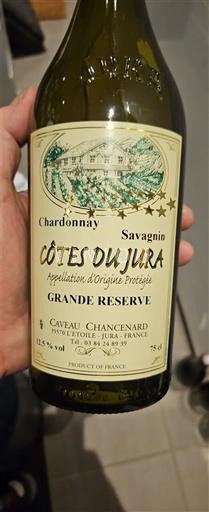 Jura Côtes-du-jura Caveau Chancenard Grande Réserve Non Millésimé