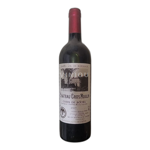 Bordeaux Côtes-de-Bourg Château Gros Moulin 2007
