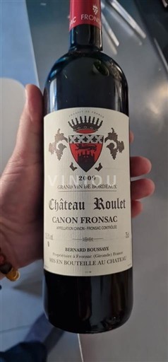 Bordeaux Canon-Fronsac Château Roulet 2009