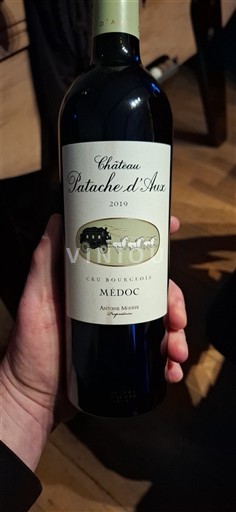 Burdeos Médoc Château Patache d'Aux 2019