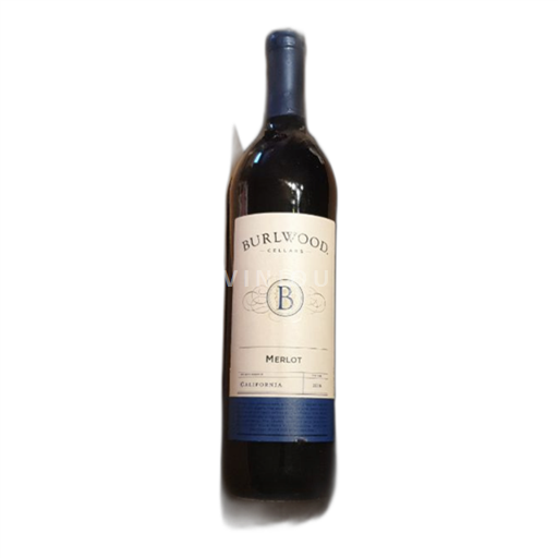 Kalifornialaiset AVA:t Määrittelemätön Burlwood Cellars Merlot 2016