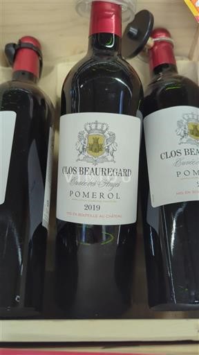 Bordeaux Pomerol Clos Beau regard 2019