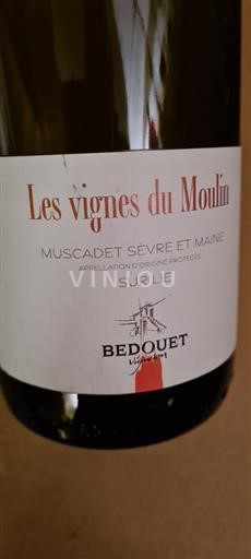 Loire Valley Muscadet Sèvre et Maine Bedouet Vigneron Les Vignes du Moulin 2022