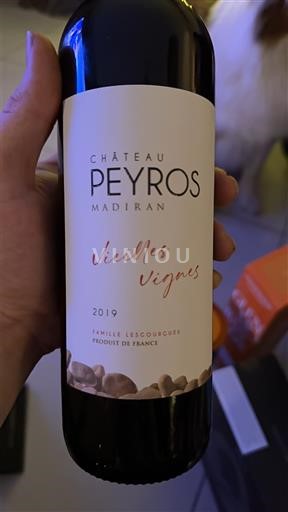 Tây Nam Madiran Château Peyros Vieilles Vignes 2019