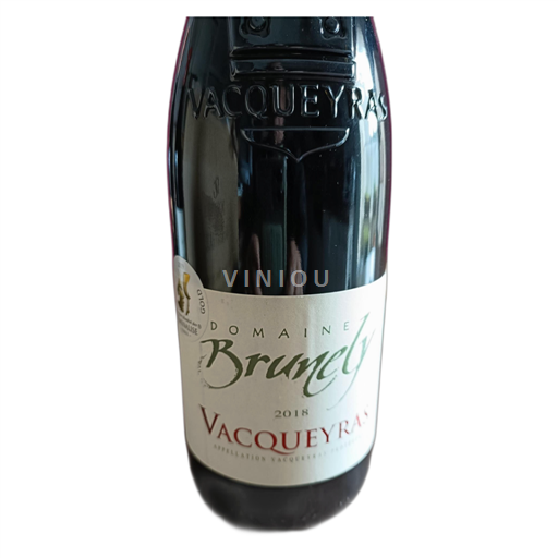 Thung lũng Rhône Vacqueyras Domaine Brunely Tradition 2018