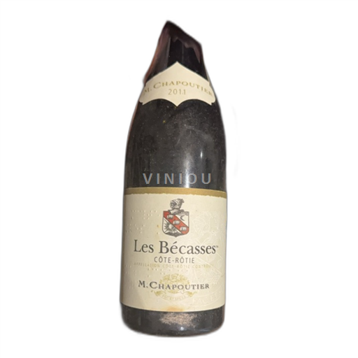 Rhônen laakso Côte-rôtie M. Chapoutier Les Bécasses 2011