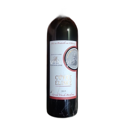 Bordeaux Graves-de-Vayres Château Pichon Bellevue Élisée 2013