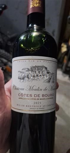 Bordeaux Côtes-de-bourg Grand Cru Château Moulin De Mallet 2021