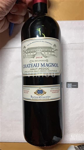 Bordeaux Haut-Médoc Cru Bourgeois Château Magnol 2018