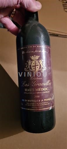 Bordeaux Haut-Médoc Château Les Gravilles 2000