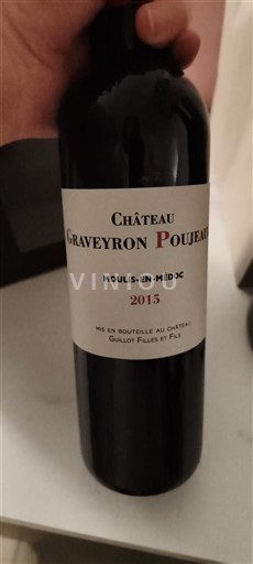 Bordeaux Moulis-en-Médoc Château Graveyron Poujeaux 2015