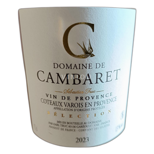 Provence, Nedre Rhônedal, Korsika Var Domaine de Cambaret Selection 2023
