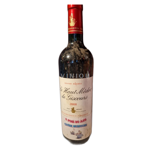 Bordeaux Haut-Médoc Château Giscours Le Haut-Médoc de Giscours 2008