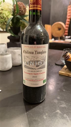 Bordeaux Puisseguin-saint-émilion Château L'anglais Les Deux Chênes 2022