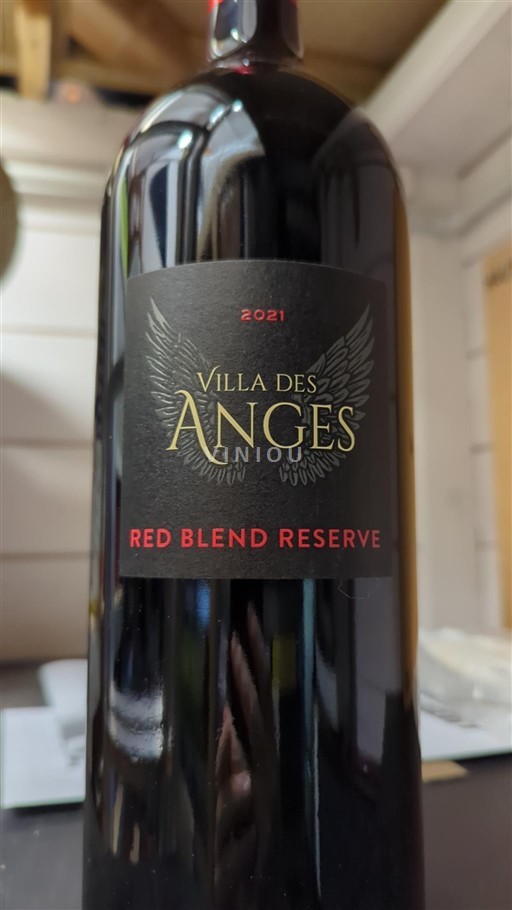 Languedoc Villa Des Anges Red Blend Reserve 2021