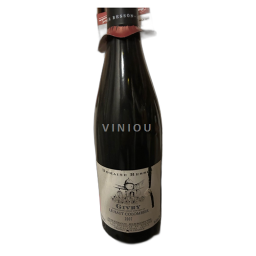 Bourgogne Givry Besson Le Haut Colombier 2007