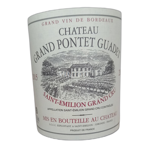 Burdeos Saint-Émilion Gran Cru Château Grand Pontet Guadet 2015