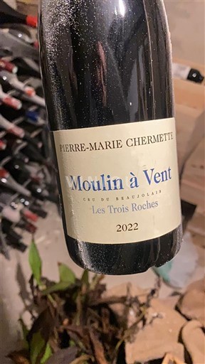 Beaujolais Moulin-à-vent Pierremarie Chermette Les Trois Roches 2022