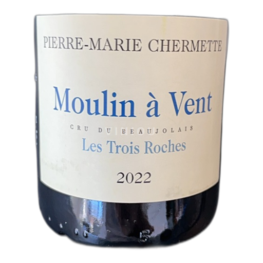 Beaujolais Moulin-à-vent Pierremarie Chermette Les Trois Roches 2022