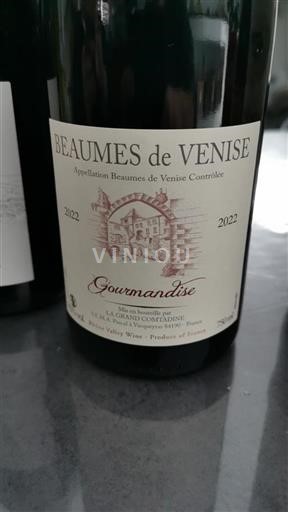 Vallée du Rhône Beaumes de Venise La Grand Comtadine Gourmandise 2022