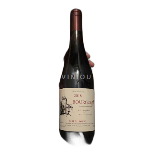 Burgund Grand Cru Earl Du Bourg Pinot Noir 2018