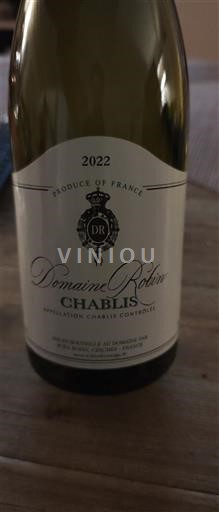 Bourgogne Chablis Domaine Robin 2022