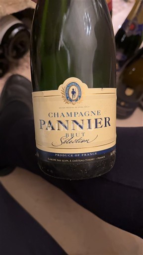 Vin Effervescent Blanc brut Brut Sélection Pannier Non millésimé France Champagne AOC