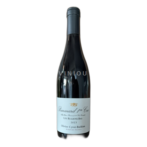 Vin Rouge sec Les Rugiens-Bas Olivier Cyrot-Buthiau 2023 France Bourgogne Pommard AOC Premier Cru