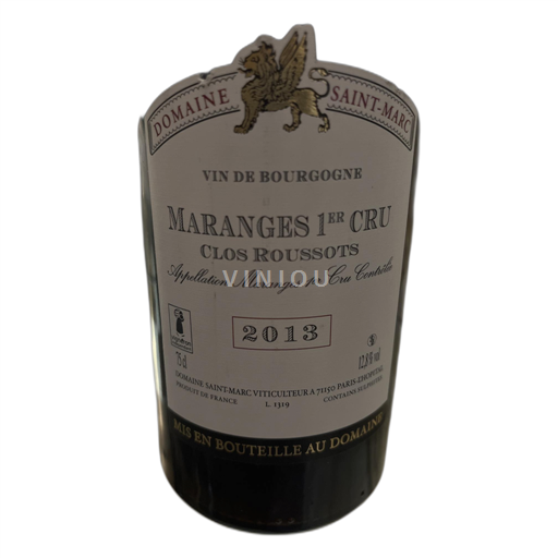 Bourgogne Maranges Domaine Saint-Marc Clos Roussots 2013