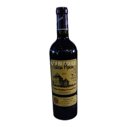 Bordeaux Saint-Émilion Grand Cru Château Pipeau 2022