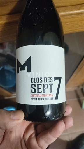 Rusijon Кот дю Русијон Château Montana Clos des Sept 2021