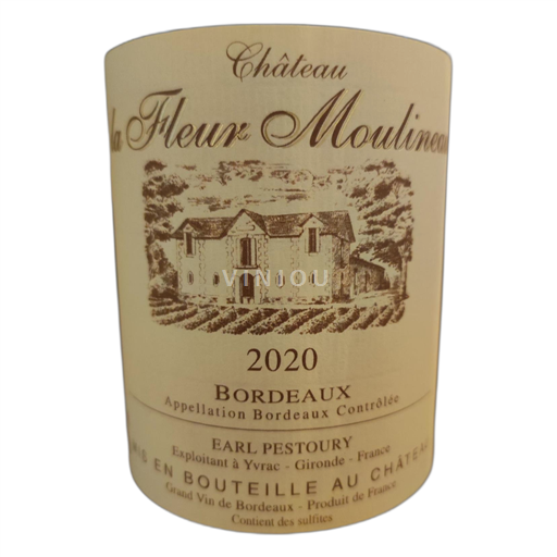 Burdeos Bordeaux Château la Fleur Moulineau 2020