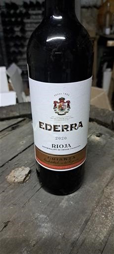 La Rioja Rioja Ederra Crianza 2020