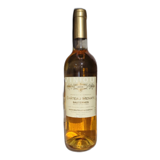 Bordeaux Sauternes Château Menate 2008