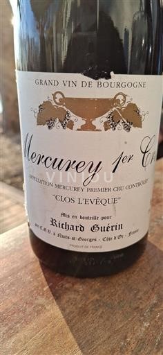 Burgund Mercurey Premier Cru Richard Guérin Clos L'Évêque 2018