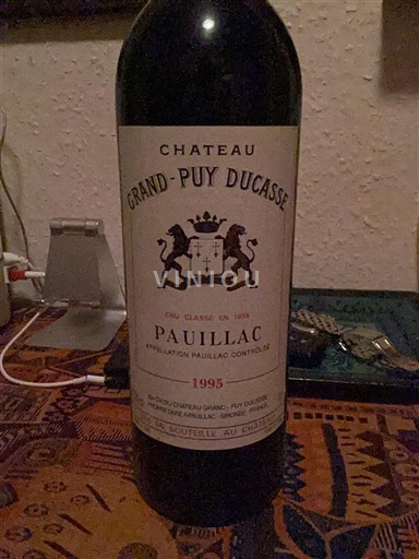Bordeaux Pauillac Grand Cru Grandpuy Ducasse 1995