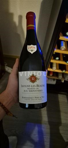 Vin Rouge sec Aux Serpentières Remoissenet Père & Fils 2014 France Bourgogne Savigny-lès-beaune AOC Premier Cru