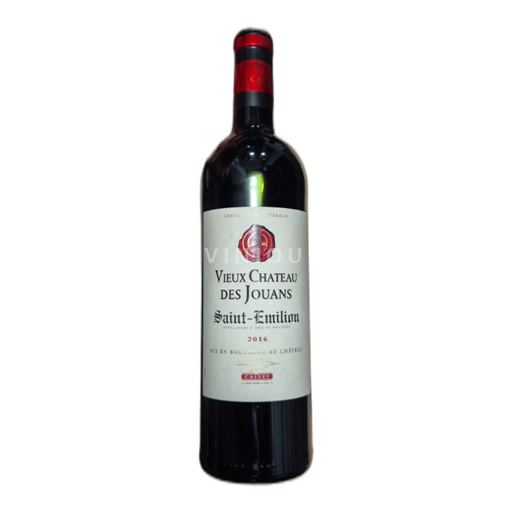 Vin Rouge sec Château Vieux Des Jouans 2016 France Bordeaux Saint-Émilion AOC